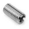10pcs Threaded Inserts Inner M6X1.0 Outer M8X1.25 Length 15MM Male Female Nut