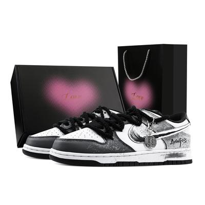Кроссовки Dunk Skyfall Torrent 1 Heart Box Устойчивые к истиранию Низкие Скейтбордические Обувь Унисекс Черный Серый HF5441-100(Команда773-1-)