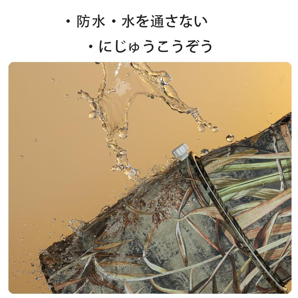 CHASING BIRDS Camouflage Waterproof Lens Coat for Canon RF L IS USM Rainproof Lens Protective Cover 100-500mm F4.5-7.1 Lens, (with Legs)