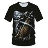 Skull Beauty Rock Cool 3D T Shirts Mens Motorcycle Punk 3D Printed T Shirt Men Clothes Tshirt Summer Top Homme Hipster Pop Shirt