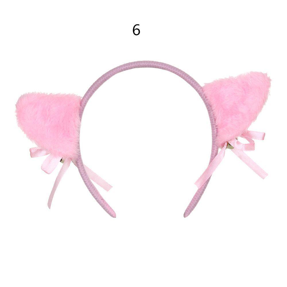 Anime Cosplay Night Party Club Bar Small Bell Cartoon Hair Band Cat Ear Head Band Hair Accessories