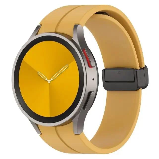 Ремешок 20 мм для Samsung Galaxy Watch 7/6/5/4/44 мм 40 мм 5 Pro 45 мм силиконовый браслет correa Galaxy Watch 6 classic 47 мм 43 мм ремешок