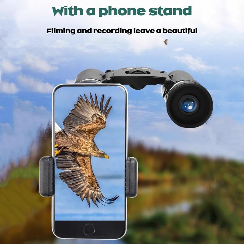 5000M/50000M Портативный HD Бинокль с Зум 500X25 Мощный Складной Дальнобойный Телескоп Охота На Открытом Воздухе Кемпинг Спорт