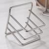 Stainless Steel Cutting Board Holder Rustproof Chopping Board Organizer Pot Lid Stand  Utensil