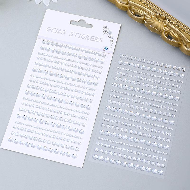 1 шт. одноразовые татуировки наклейки для лица ювелирные изделия Цвет Кристалл Алмаз DIY глаза лицо тело водостойкие украшения для макияжа стразы