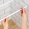 Extendable Shower Curtain Pole No-Drill Telescopic Curtain Rod Adjustable Shower Rail