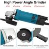 1 комплект, электрическая угловая шлифовальная машина, работа одной рукой, высокая мощность, вилка США/Великобритании/ЕС, ручная электрическая шлифовальная машина, режущий станок, поставка на дом