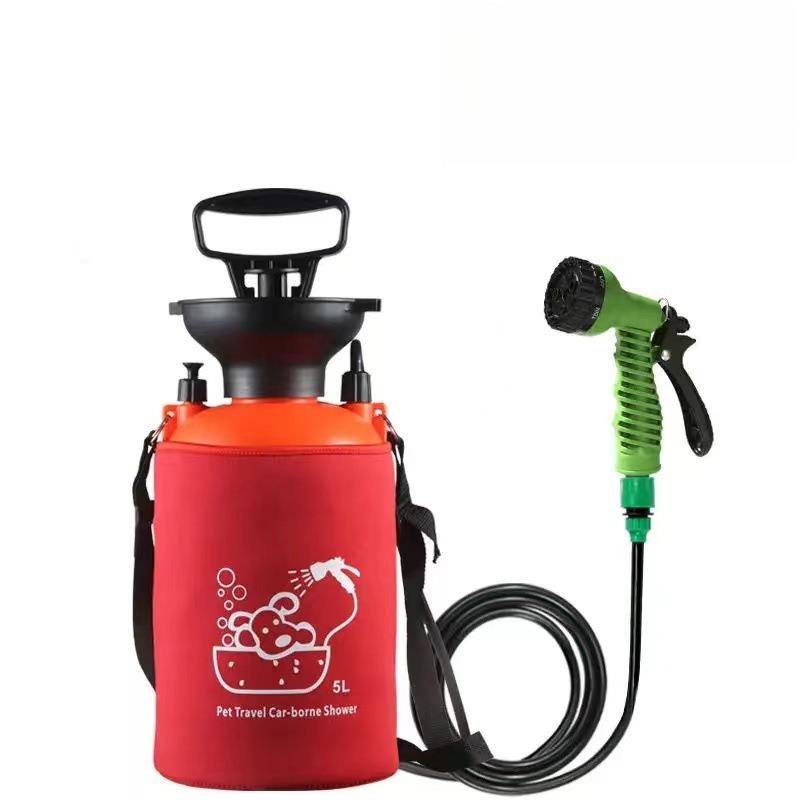 Открытый Кемпинг Душ Портативный Многофункциональный Дорожный Ванна Распылитель Садовый Поливщик