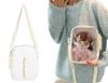 Ita Bag 2WAY Oshi Bag швейная сумка через плечо симпатичная легкая легко вынимаемая кукольная сумка односторонняя прозрачная сумка для демонстрации товаров Oshikatsu Goods Moe Goods