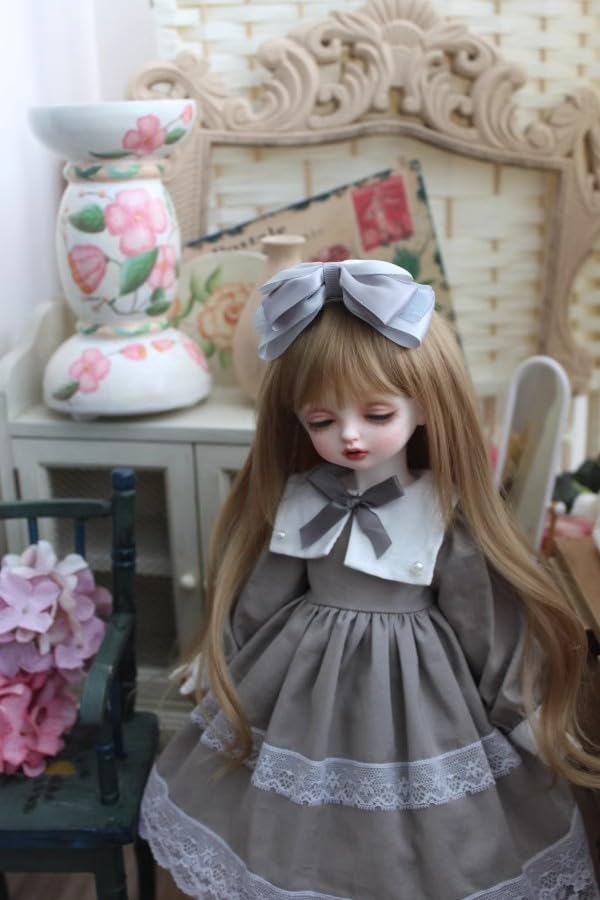 HAMRETHYPPZ 14 16 13 BJD Кукла на шаровых шарнирах Платье для куклы Костюм для куклы Наряд горничной Платье для куклы на шаровых шарнирах Платье принцессы, Юбка принцессы, Милая юбка горничной,