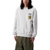 Carhartt WIP Мужская толстовка оверсайз с круглым вырезом, вышитый узор 'Счастливый четырехлистник' CHXSWI036038Q-1