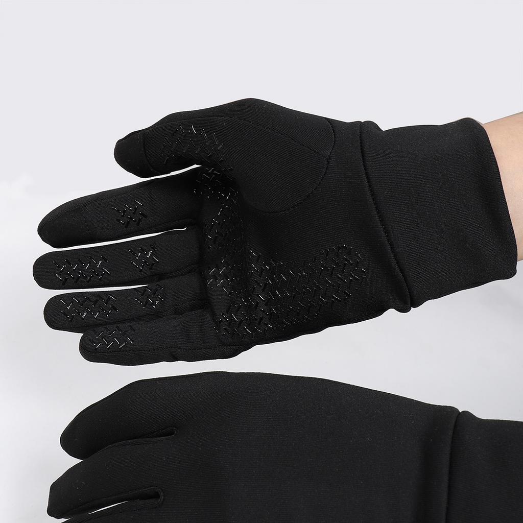 SPEXCEL NEW PRO TEAM Winter Thermal Fleece Cycling gloves full finger road race bicycle gloves Black