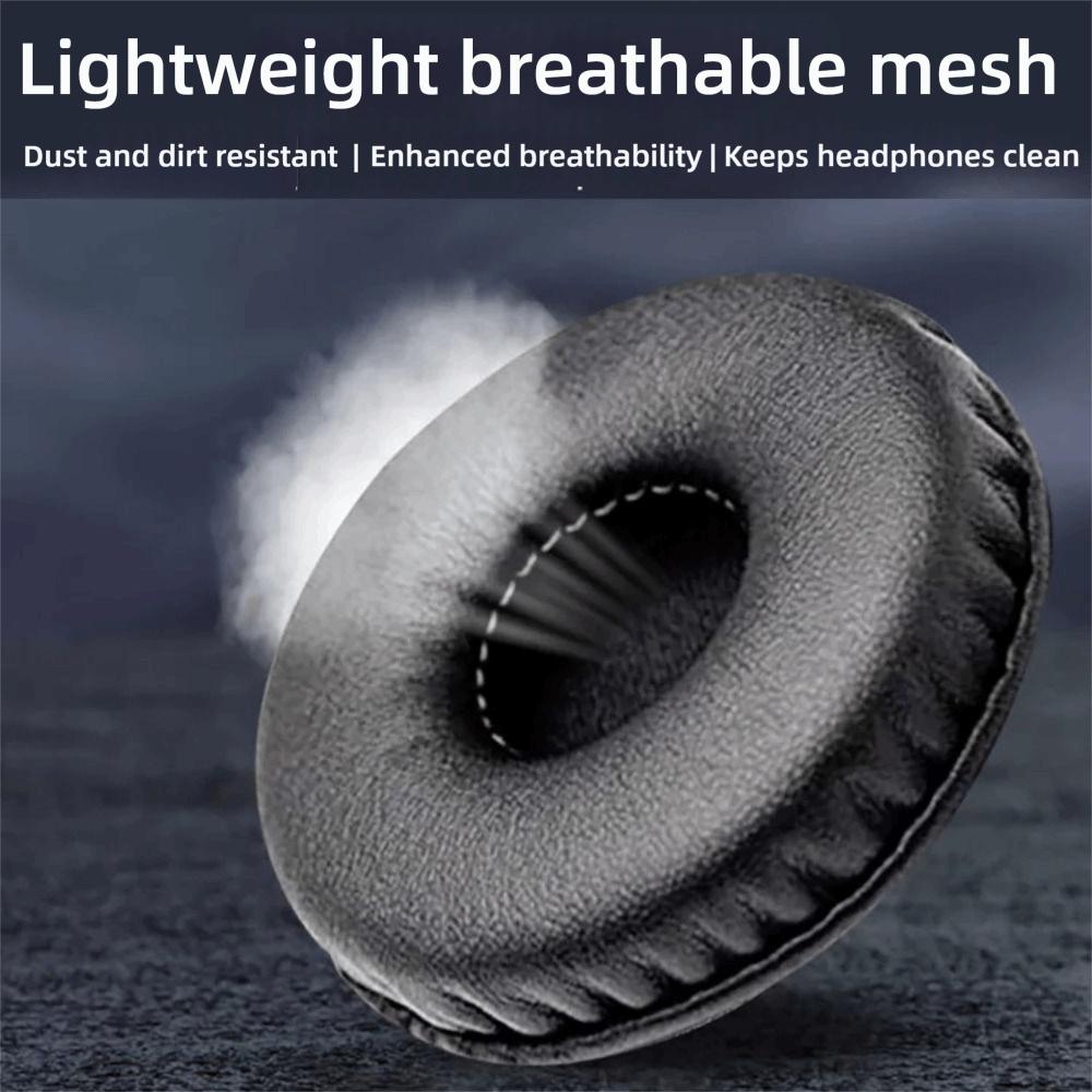 Sponge Leather Ear Pads Foam Cushion Headphone Pad New Replacement Earpads