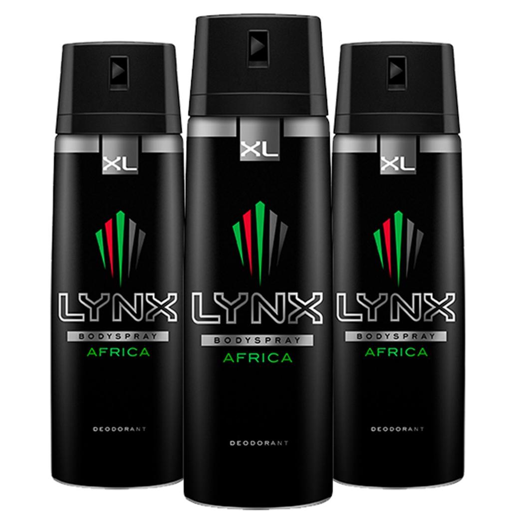 Мужской дезодорант-спрей Lynx - Упаковка 3 или 6 шт. - 200 мл
