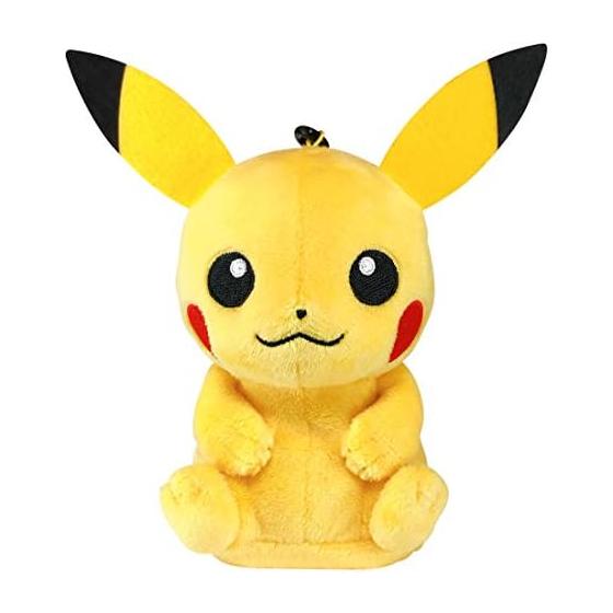 Takara Tomy Arts Pokemon Sound Plush Pikachu, Approximately 18cm Tall, Speaks When Tummy is Pressed