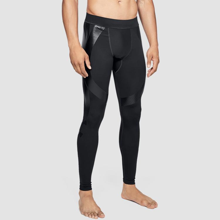 Under Armour Compression Running Fitness Pants Men Bottoms Black 1321011-001