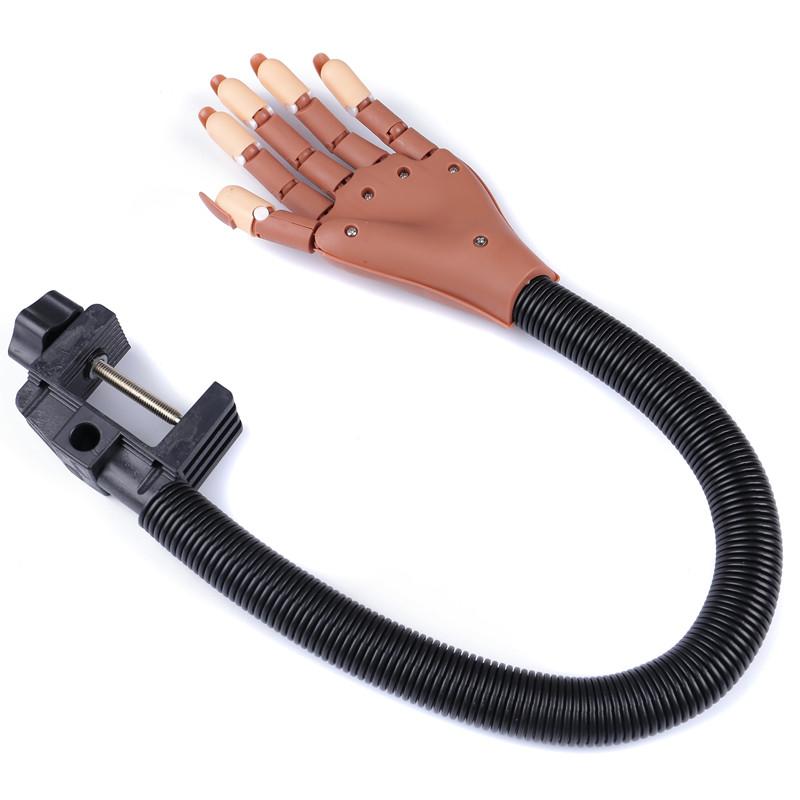 Руки для практики ногтей, искусственные руки, дисплей для ногтей, руки, гибкое позиционирование, 100 ногтей