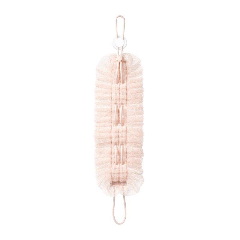 Stretching Shower Ball and Back Strip 2-in-1 Scrubbing Towel, High Beauty Scrubbing Towel with Painless Mud Removal