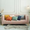 Home Cushion Cover Solid Color Lambskin Cushion Cover Fashionable Simple Cushion Cover