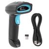 1D 2D Barcode Scanner 2.4G Wireless Handheld Bar Code Reader for Supermarket Cashier Logistics