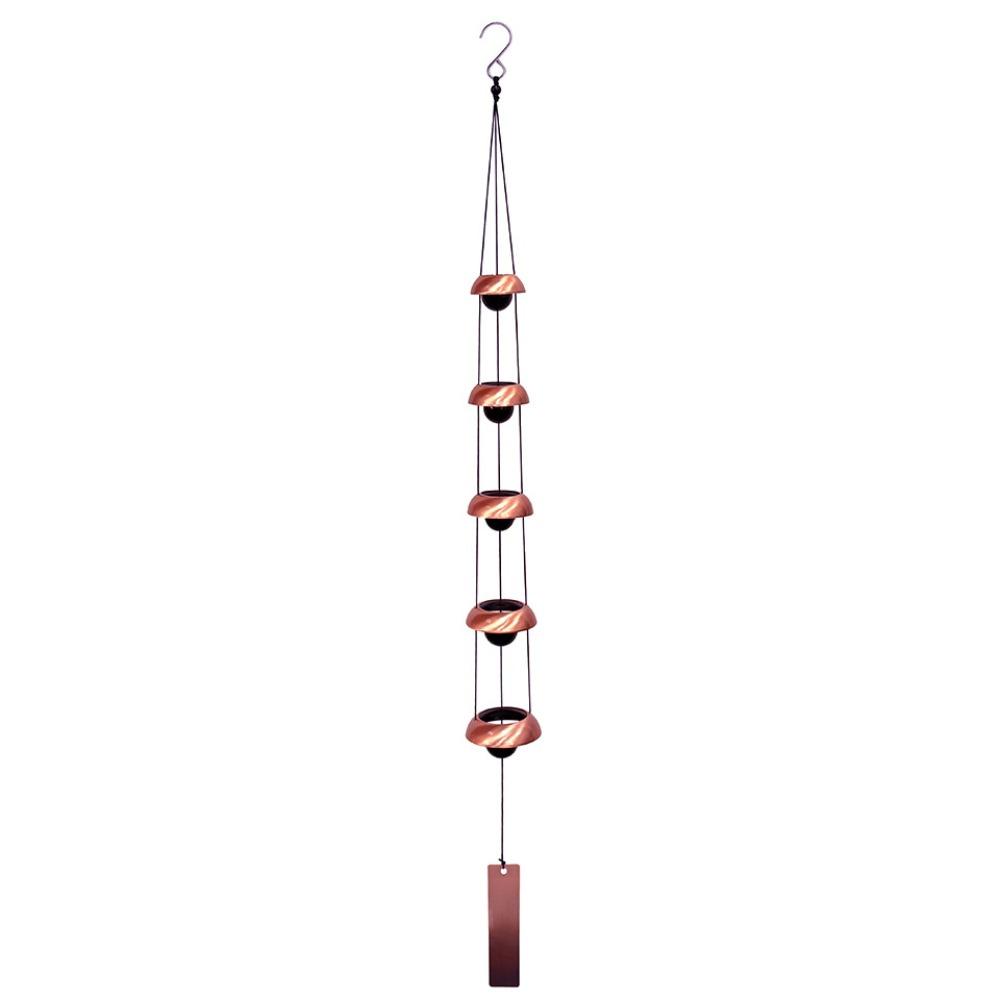 Crisp Sound Temple Wind Bell 3/5 Layer Wishing Wind Chime Balconies