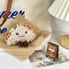 Sandwich Sweet Plush Doll Cute Taco Design Keychain Made With High Quality Cotton Pp