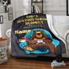 Dad'S Serious Gaming Home Customization Blankets Comfortable Soft Lightweight Multipurpose Blanket For Picnics Sofas Offices Beds Living Rooms
