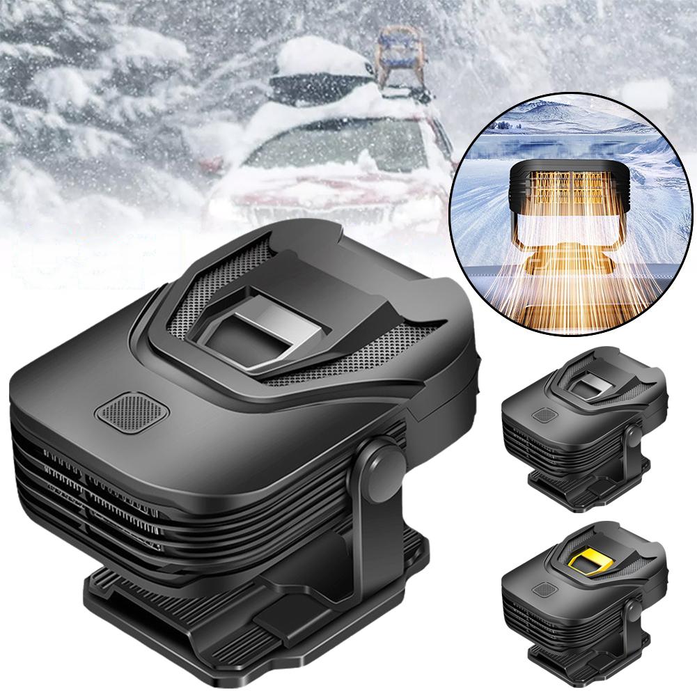 12v24v Electric Dryer 2 In 1 Windshield Defogging Demister Improved Windshield Ventilation Heater Car Evaporation 200w Defr S4b1