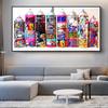 Graffiti Art of Spray Can Collection Canvas Paintings On the Wall Art Posters And Prints Street Art Pictures Home Decor Cuadros