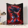 1pc Shadow Sonic Soft Skin-Friendly Flannel with Digital Printing, Various Sizes Available for Family, Friends, Birthday004