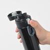 Peacock Vacuum Bottle Industry Stainless Steel Water Bottle, One-Touch Mug Type, 0.3L, Pearl Navy, AKN-30 AKS
