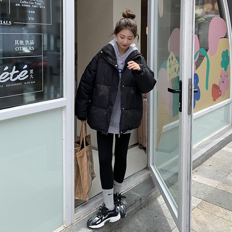 Женская мода Зимняя однотонная модная куртка с длинным рукавом Женская зимняя мода Пальто Женская одежда