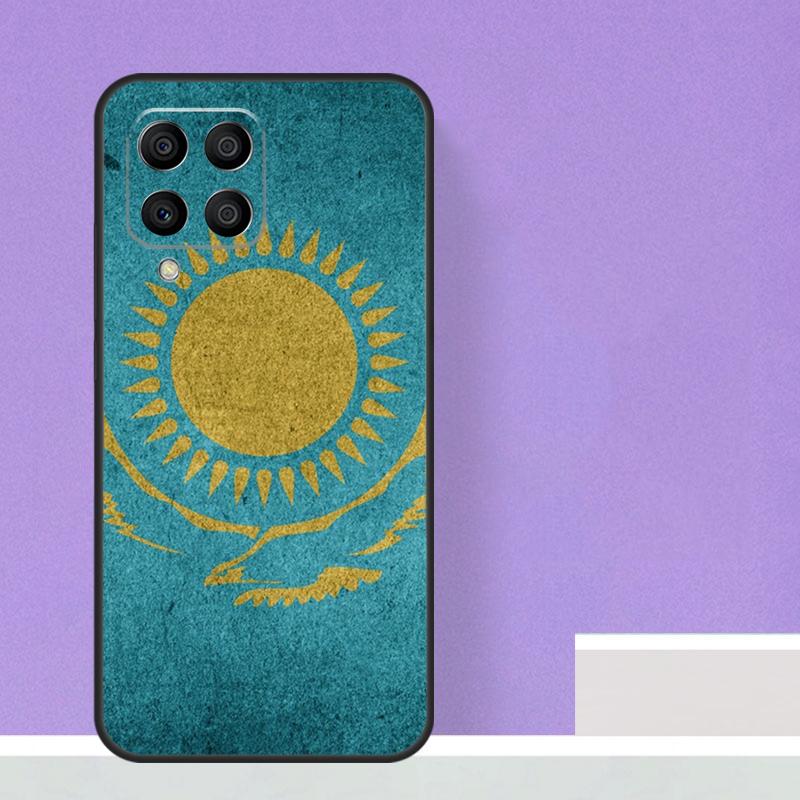 Флаг Казахстана для Samsung Galaxy M21 M51 M12 M32 M52 M13 M23 M33 M53 M34 M54 M30s M31s M15 M55 M20 Чехол