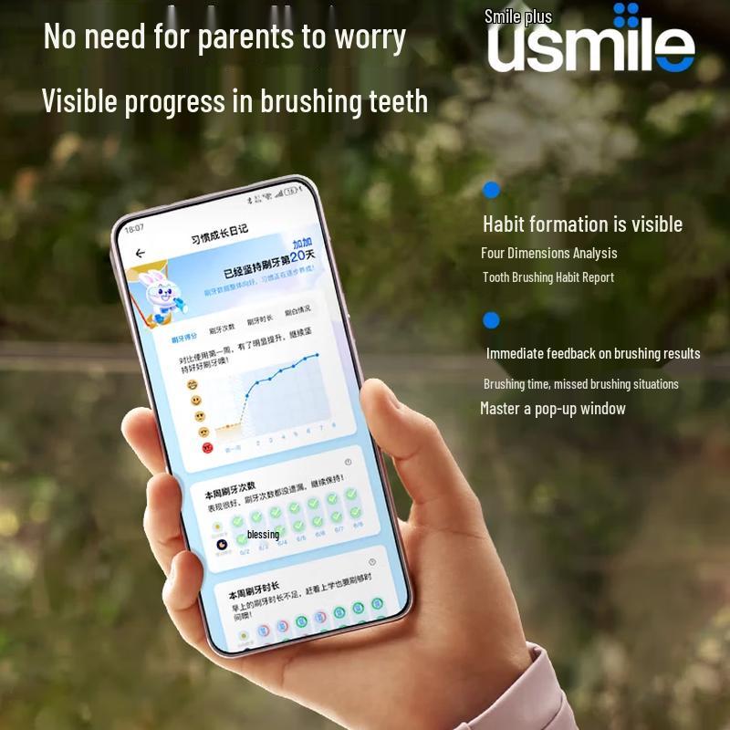 usmile Q20 Sonic Electric Toothbrush CN plug (adapter included)
