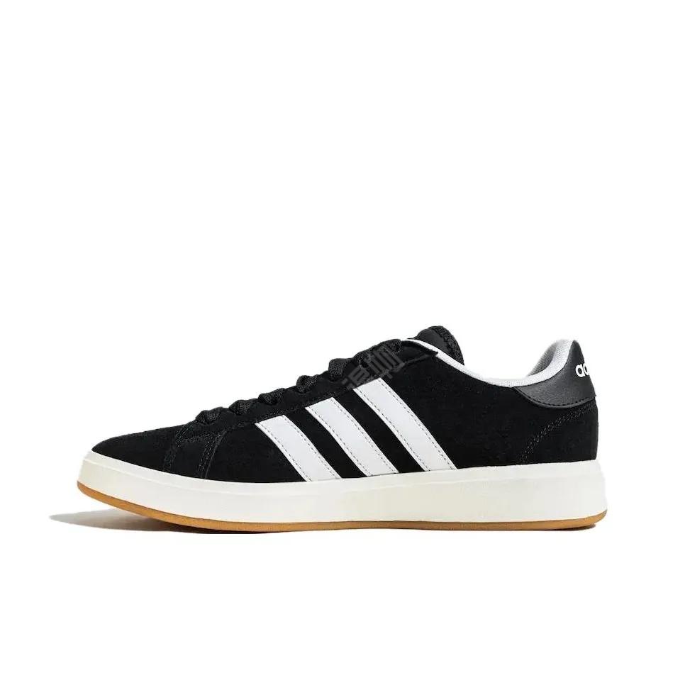 adidas Кроссовки Grand Court Base 00-х 'Black White Gum' JP6335