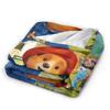 Soft Blankets Camping Britain Paddington Brown Bear Throw Blanket  Flannel Bedspread For Couch Chair Graphic Sofa Bed Cover