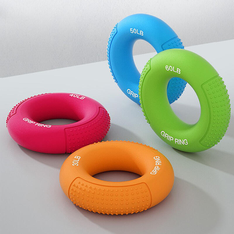 HICKIES Растягивающий Ручной Тренажер Сила Бесшумное Кольцо-Пончик Grip Exerciser