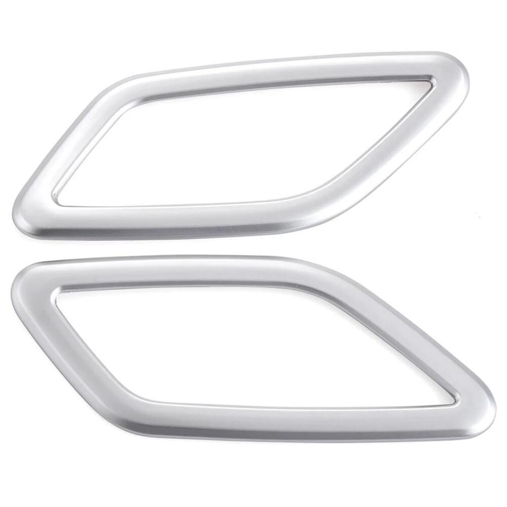 DEMULAX Chrome Dashboard Air Conditioning Vent Cover Trim for Mercedes Benz CLA GLA A