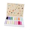 20 Colors Sewing Thread Hand Stitching Threads DIY Crafts Assorted Yarn Roll for