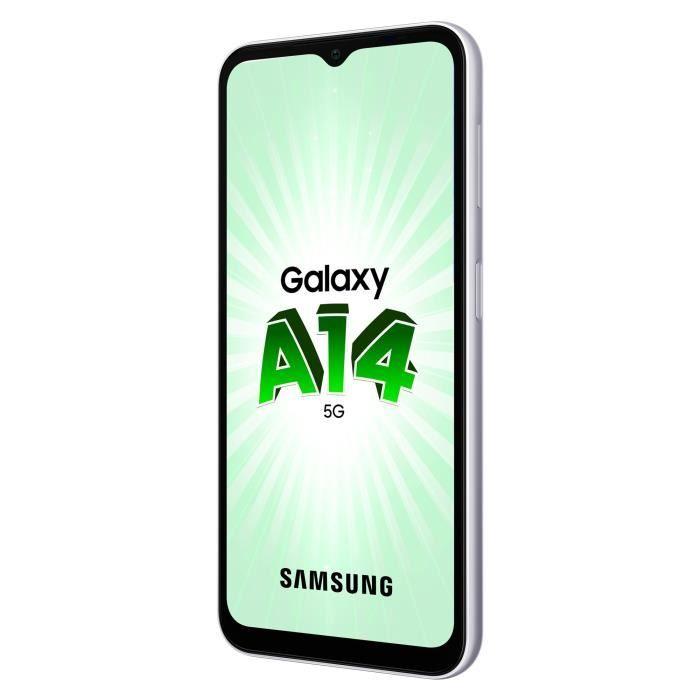 SAMSUNG Galaxy A14 5G Серебристый 64 ГБ - Очень хорошее состояние