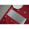 Cake Scraper Smoother 10 inch, Stainless Steel Metal Icing Smoother for Tall Cake Decorating
