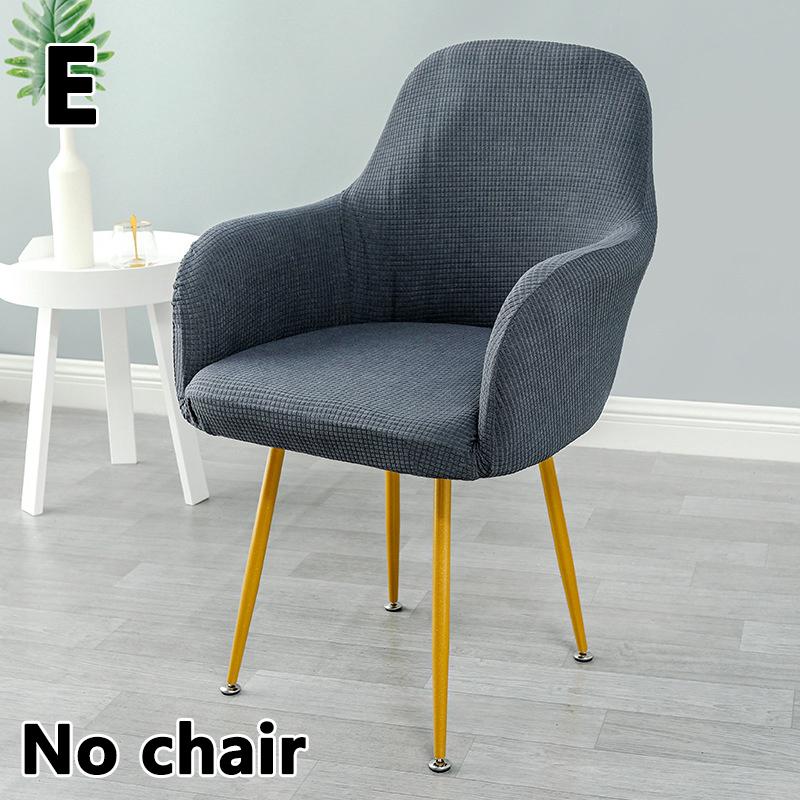 1PC Office Chair High Armrest Chair Elastic All-inclusive Chair Cover Dining Chair Slipcover