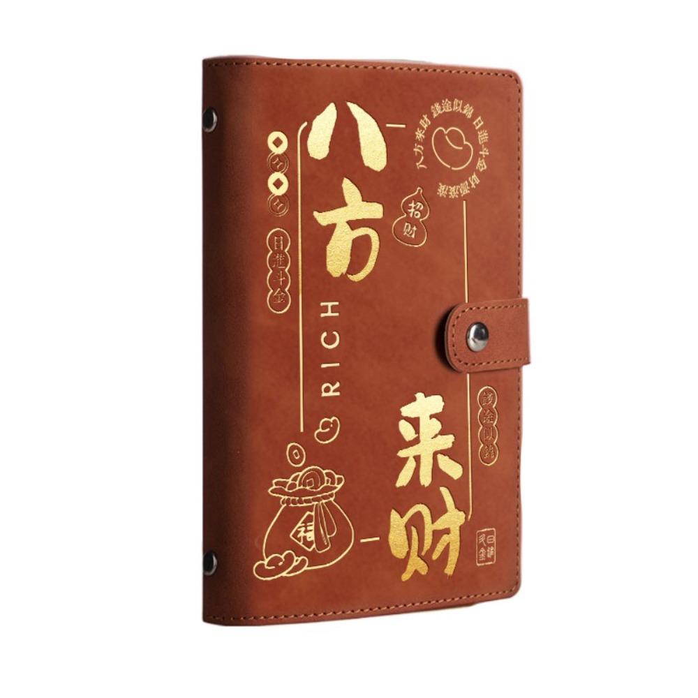 Портативный накопительный накопитель для денег, удачи, счетная книга, планировщик, органайзер, канцелярские принадлежности для офиса