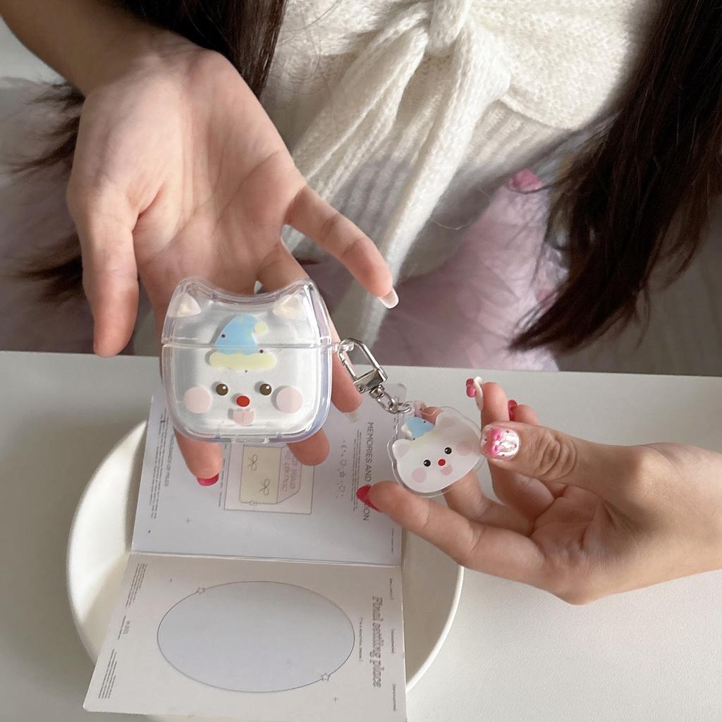 Hat puppy for AirPods1 earphone case cat ear apple 1/1 generation AirPods pro1 protective case female