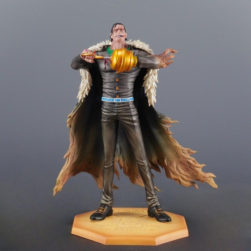 29cm/11.42in Anime One Piece Figure Sir Crocodile Action Figures Pvc Statue Desktop Ornamen Collection Model Toys Gifts