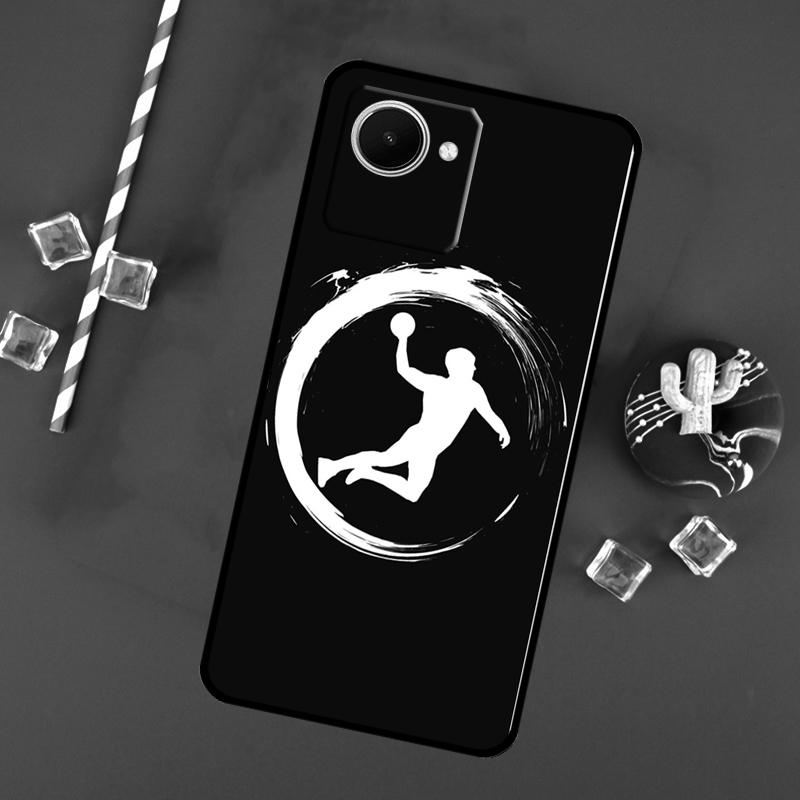Handball Sport For Realme C71 C75 C55 C53 C67 C61 C33 C63 C51 10 11 12 13 14 Pro Plus C65 GT7 15 Pro Case