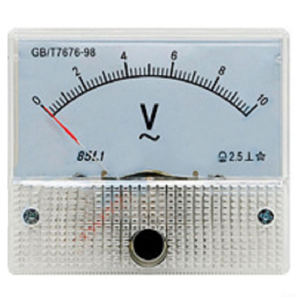 Neat and Beautiful AC Voltmeter Analog Voltmeter 85L1V Pointer Panel Meter