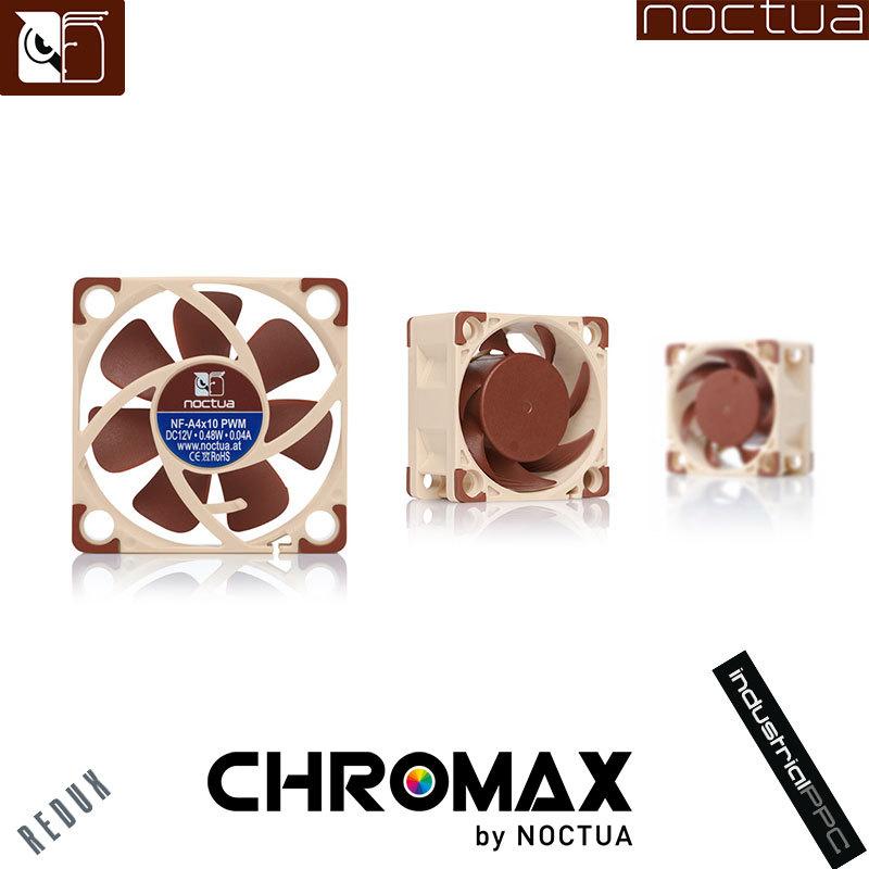 Noctua NF-A4x10 PWM 3pin/4pin 12V/5V Корпусный вентилятор 40x40x10мм Тонкий вентилятор PWM Интеллектуальное управление температурой Ультрамалый вентилятор
