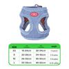 ZEZE Denim Adjustable Dog Harness & Leash Set