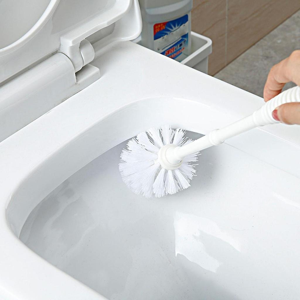 Wall Mount Toilet Brush Storage Holder Set Garbage Bag Cleaning Liquid Box